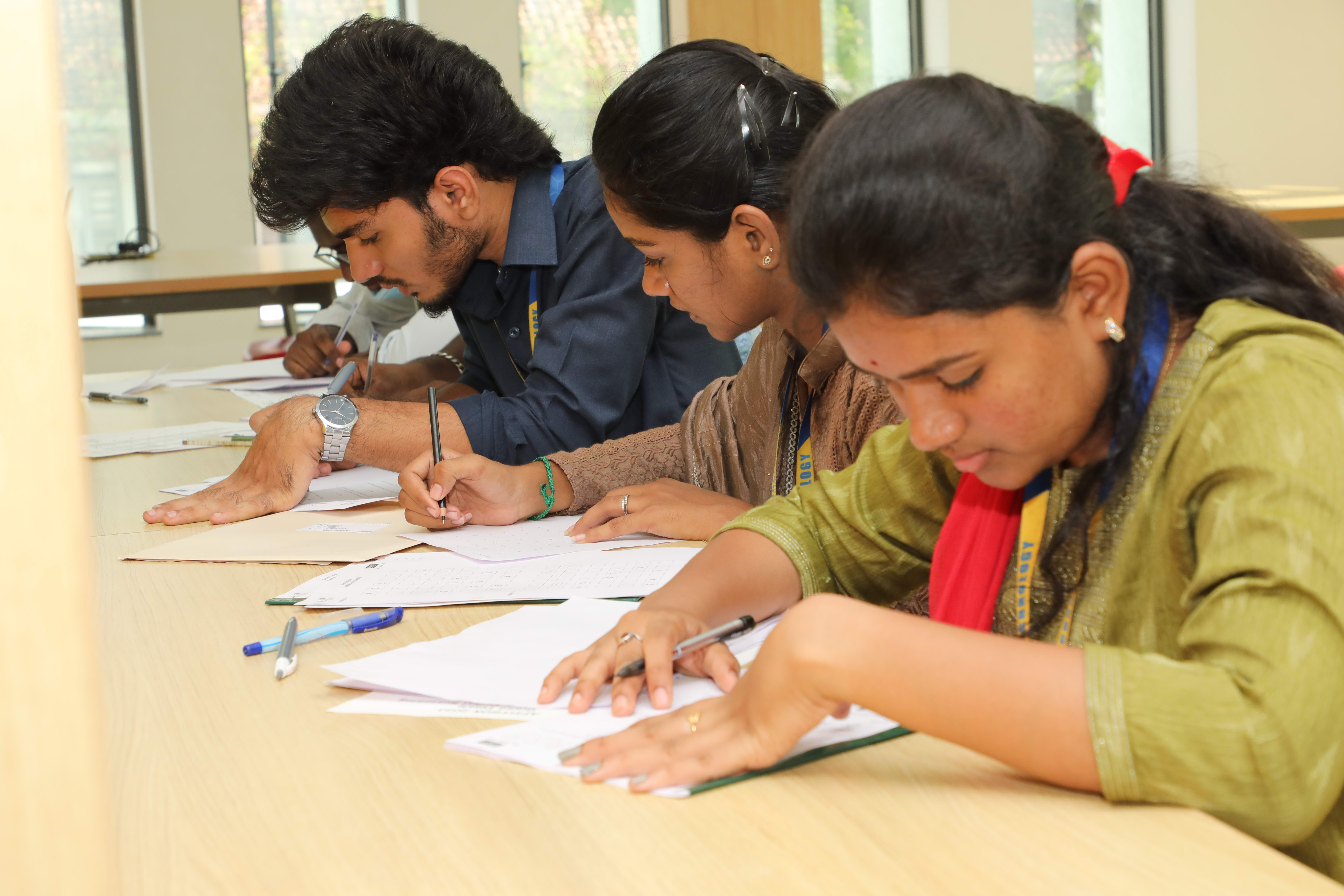 Heavy gray clouds in the sky.